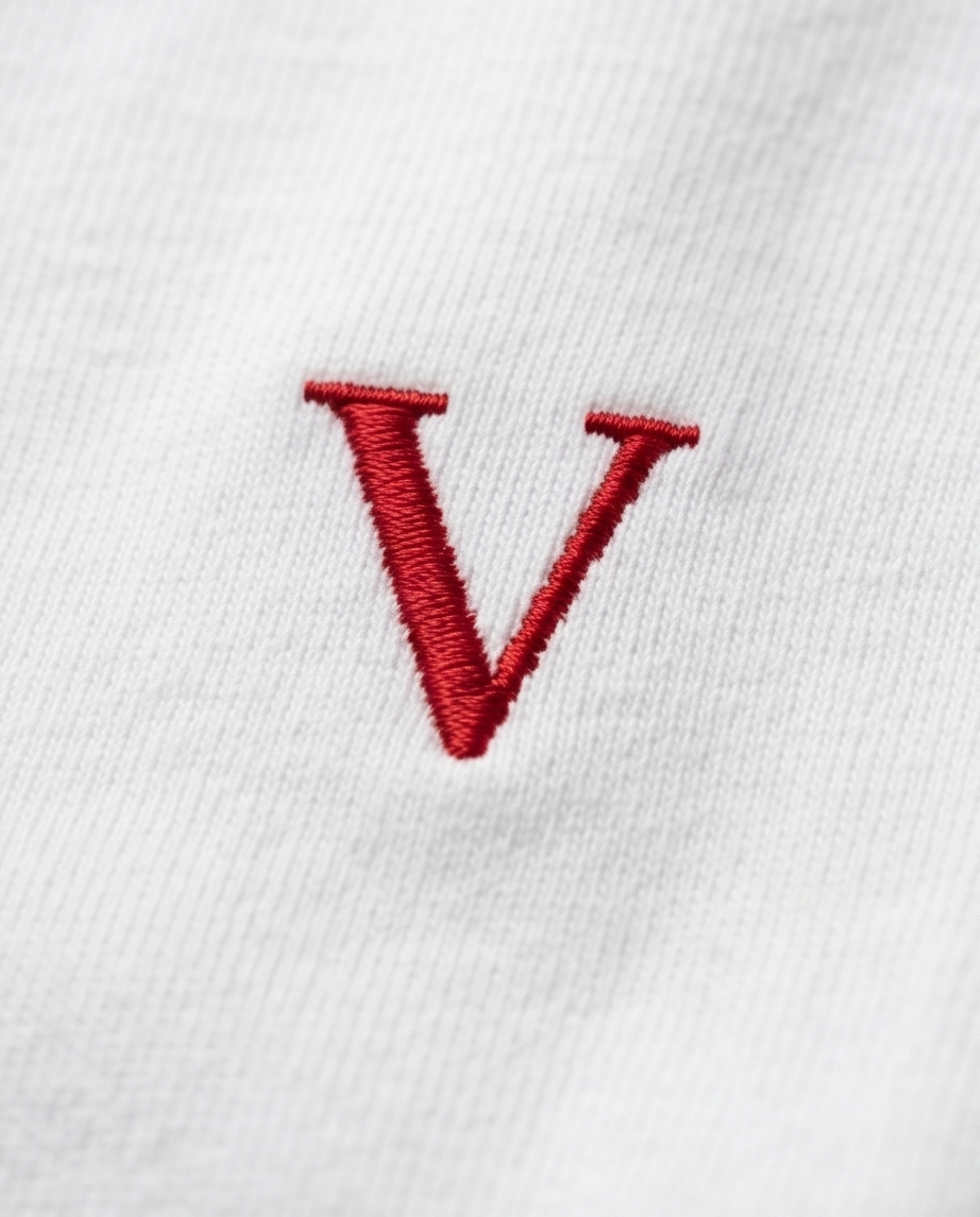 VELARO Core Backprint Tee – White (Unisex)